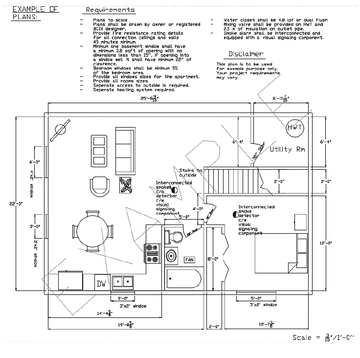 Guide to Building an Accessory Apartment Engineering Drawing