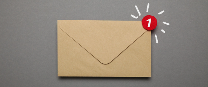 brown envelope representing an email