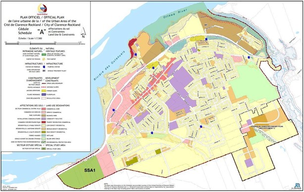 Schedule ‘A’ to the Urban Area of the City of Clarence-Rockland