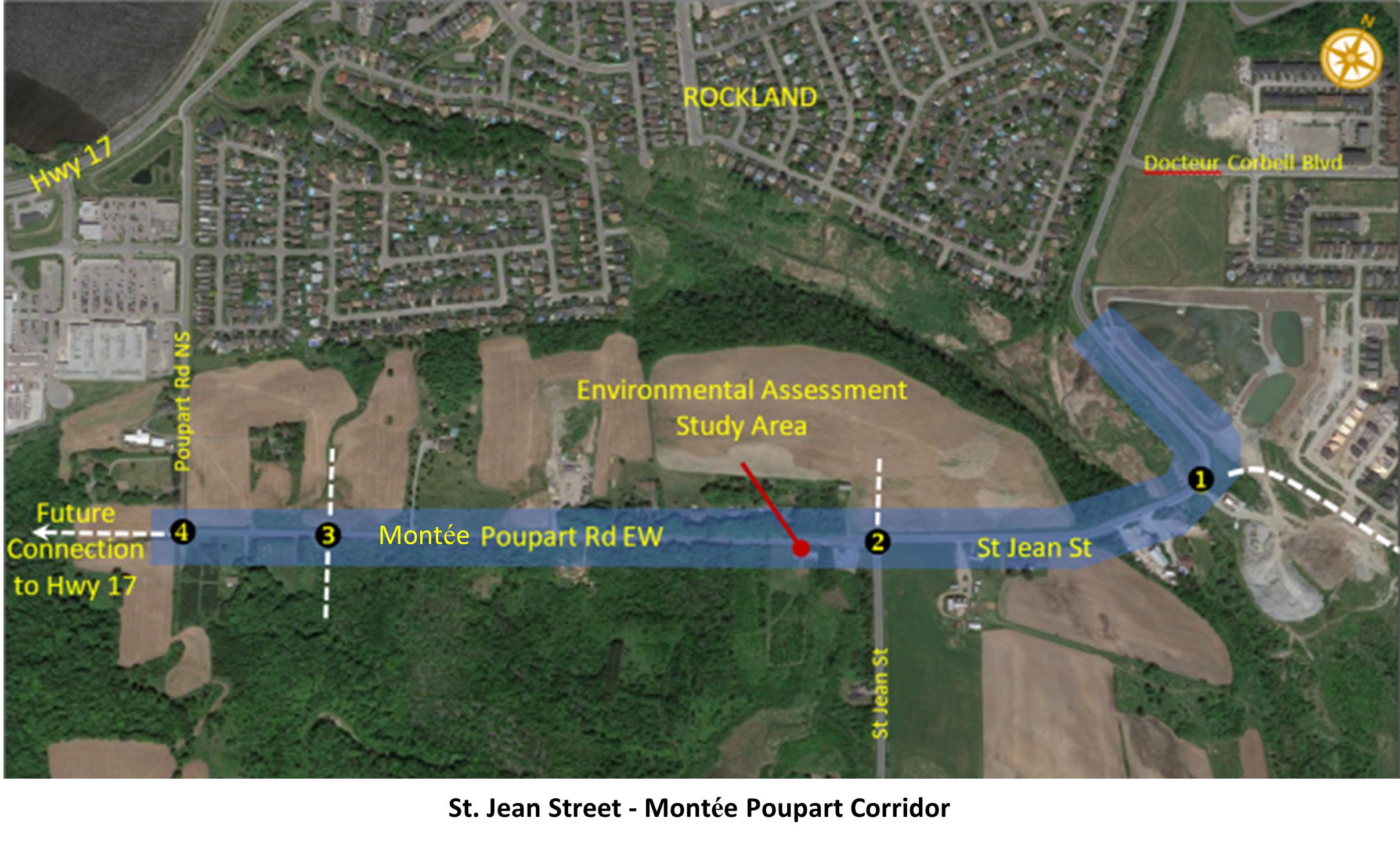 St-Jean Street Map