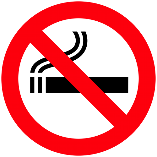 No smoking sign