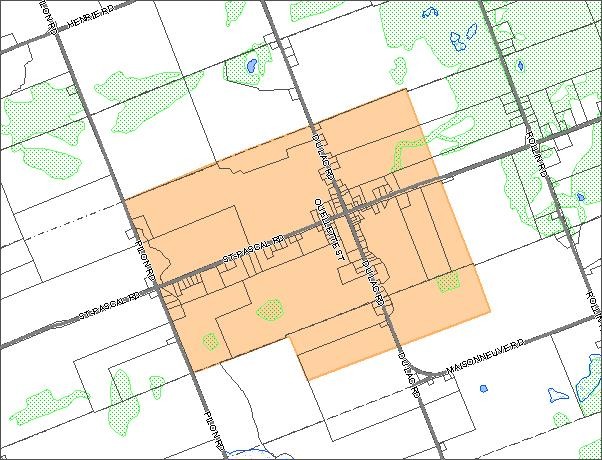 Map of St-Pascal