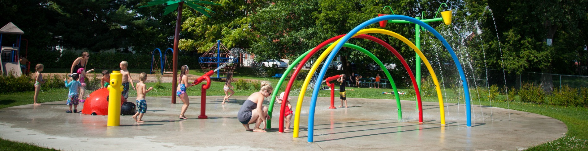 Simon Park splash pad