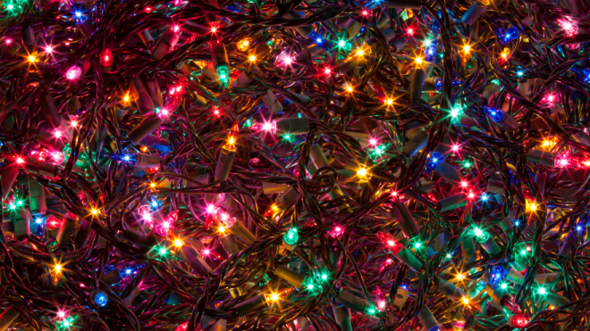 christmas lights