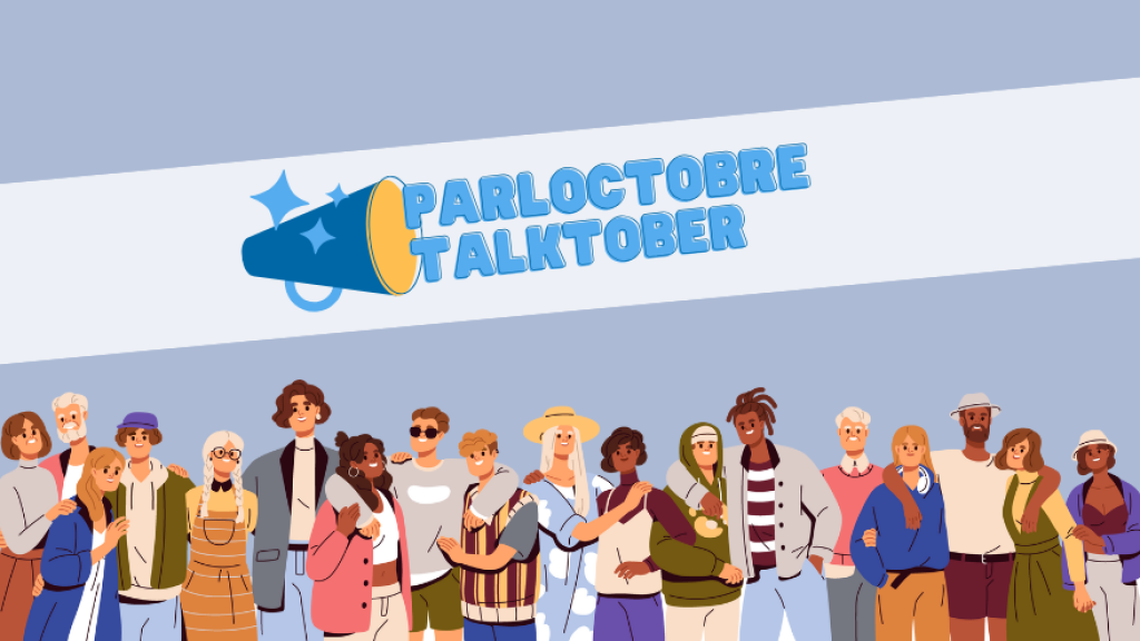 talktober decorative banner