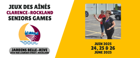 Senior woman throwing a beanbag outdoors.