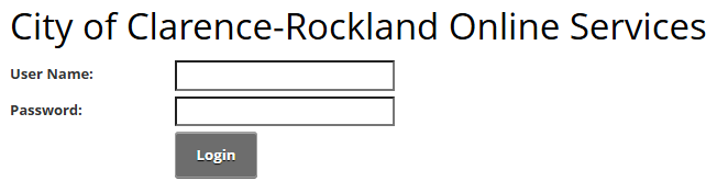 screenshot from online portal 